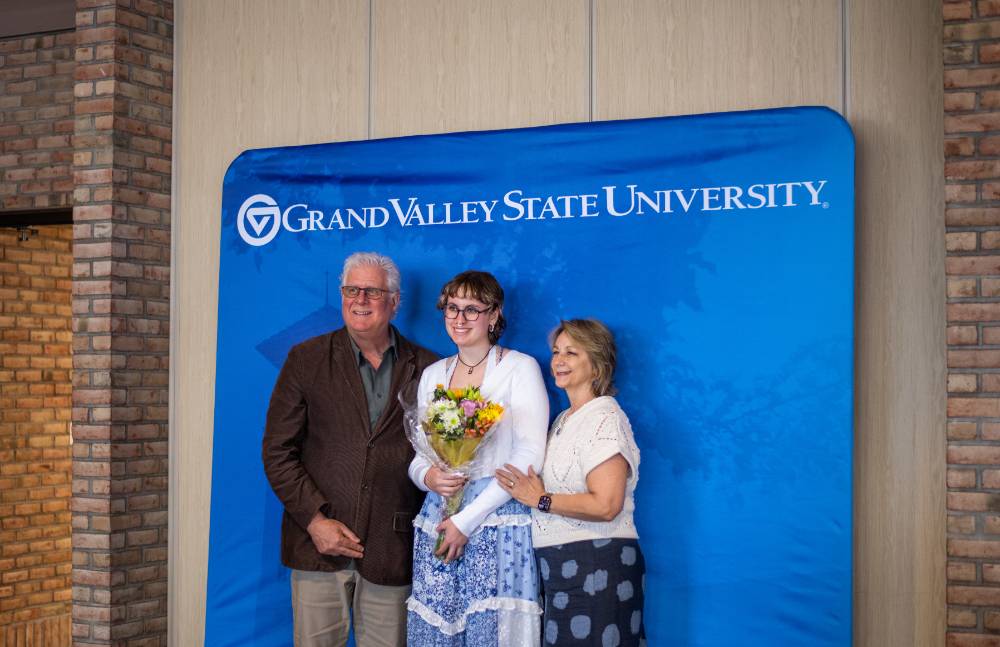 Guests posing for photo